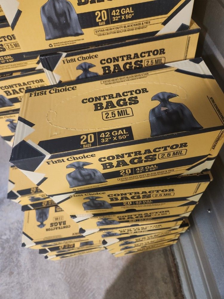 2.5 MIL CONTRACTOR BAGS