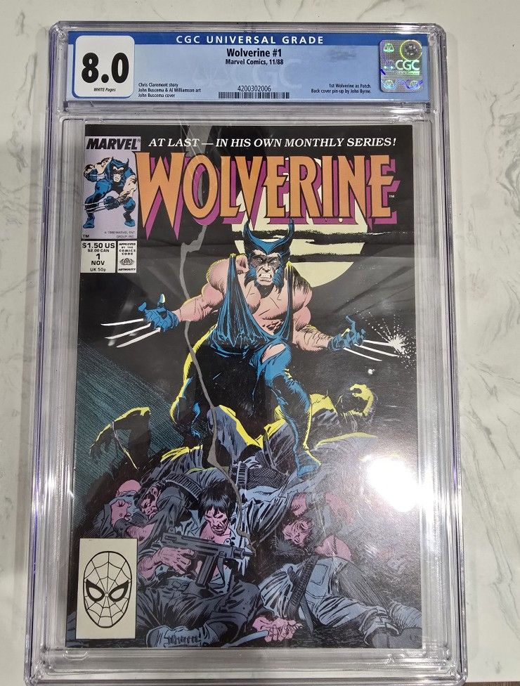 Wolverine #1 1988 Comic OBO