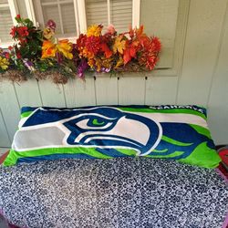 Big 54-in long Seahawks decor pillow