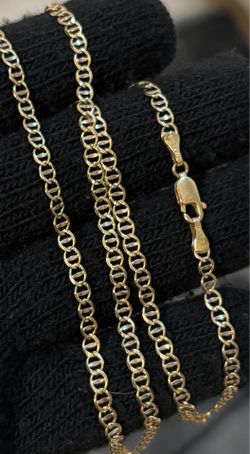 14K Gold Mariner 3.5mm Chain 18 inches