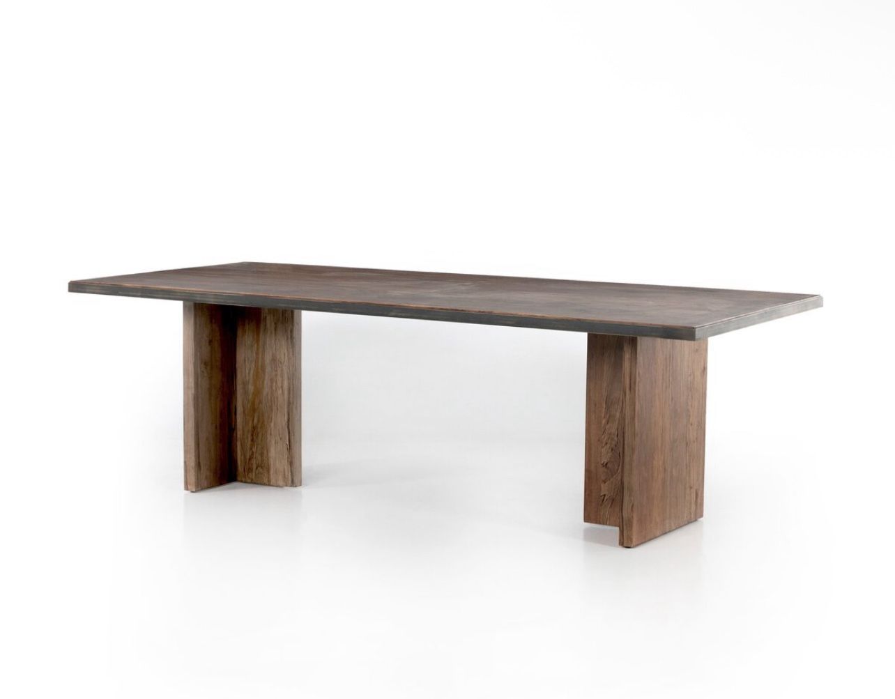 Four Hands Cross Dining Table - Spalted Alder