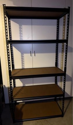 Five tier storage rack