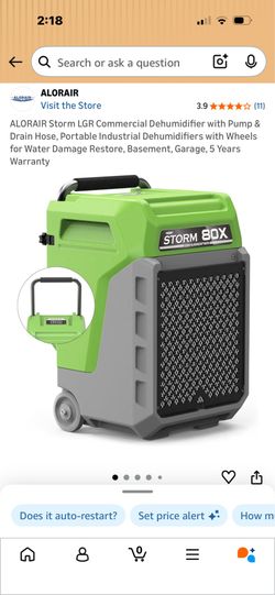 Commercial Dehumidifier