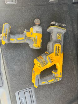 Dewalt impact and reciprocating saw