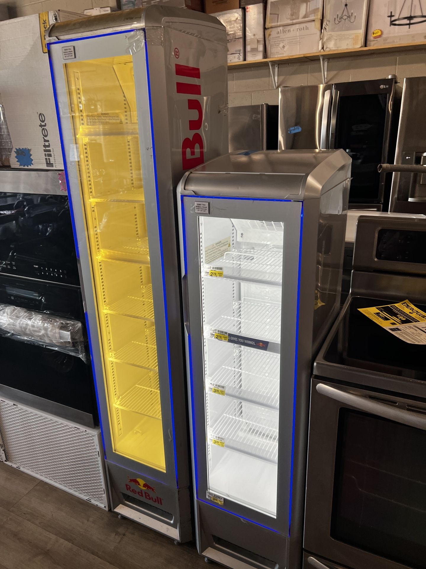 Redbull Coolers. Many Available