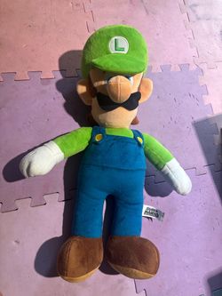 Build-A-Bear Super Mario Luigi Plush