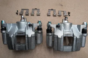 Rear Brake Calipers with Brackets, Left and Right Pair, for 2011 to 2017 Honda Odyssey