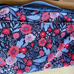 Gently Used Floral Softside Laptop Case