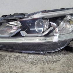 2016 2017 HONDA ACCORD SEDAN LEFT DRIVER SIDE HEADLIGHT HALOGEN LED ACCENT OEM