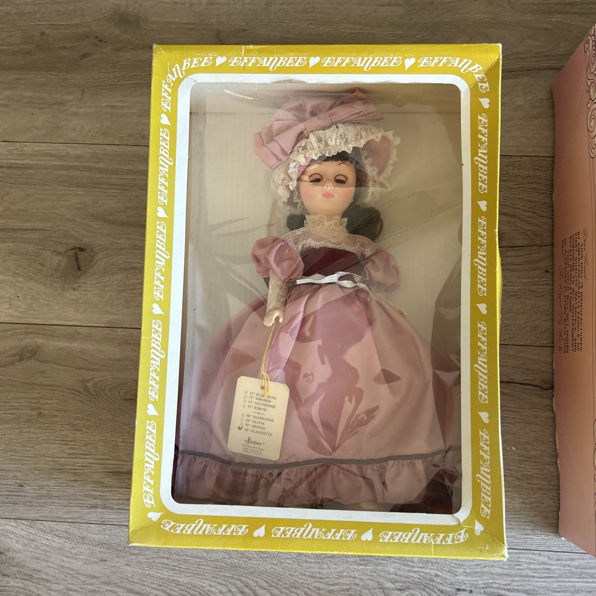 Vintage EFFANBEE Porcelain Doll