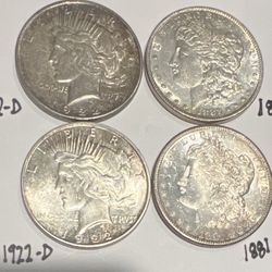 Morgan Dollars Lot 