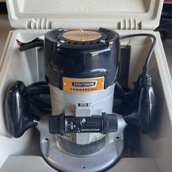 Craftsman router With Table And Accessories