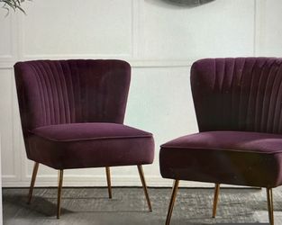 Side Chair - Purple ( price for 2 chairs)