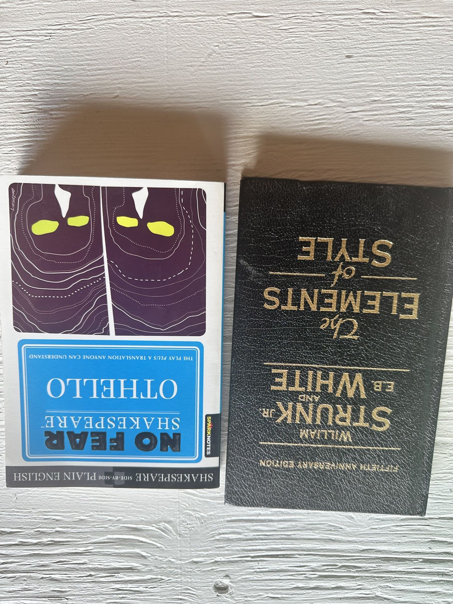 The Elements Of Style & Othello Books