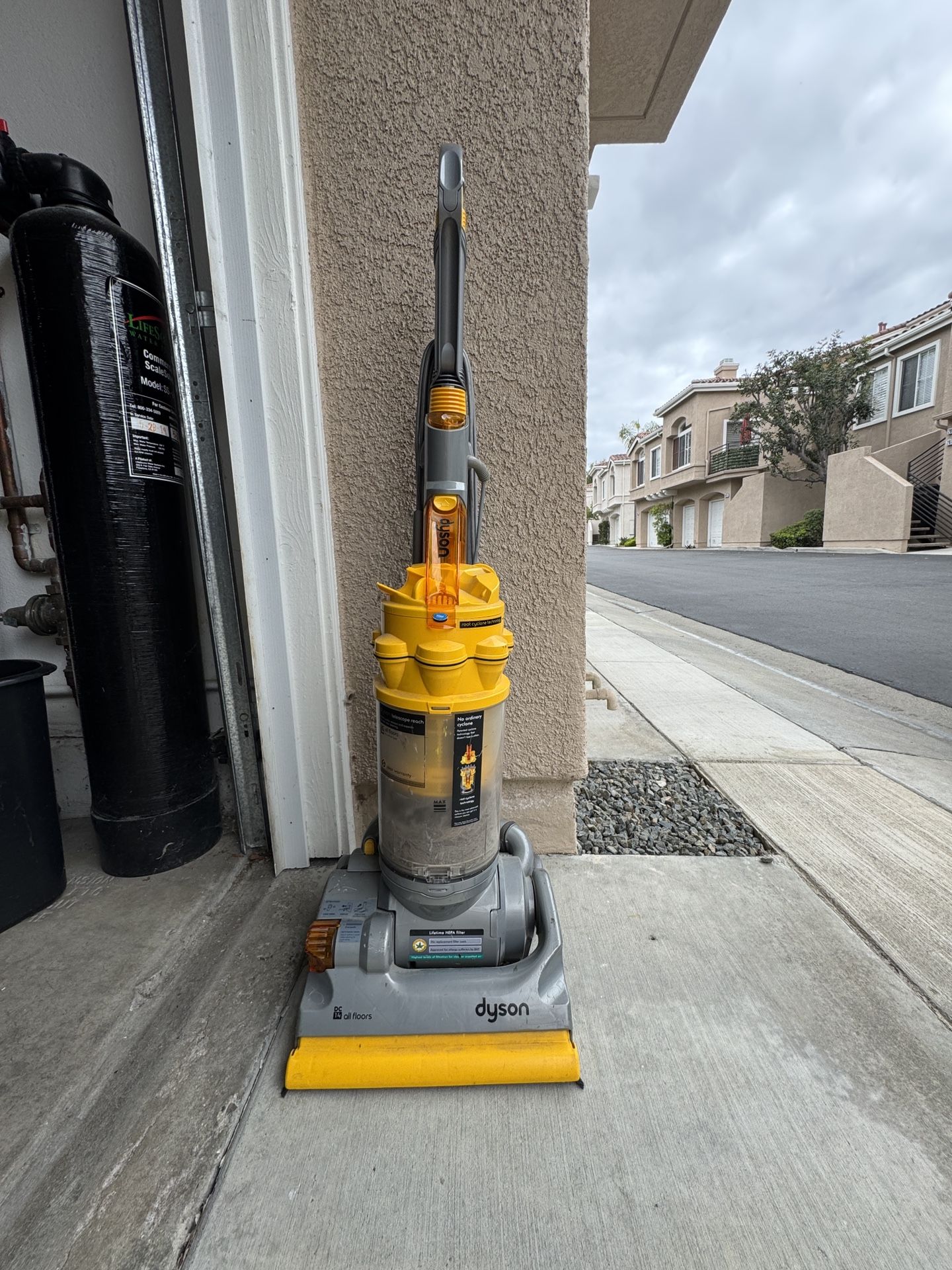 Dyson Upright Vacuum Cleaners with Rotating Brushes
