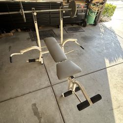 Bench Weight set $60
