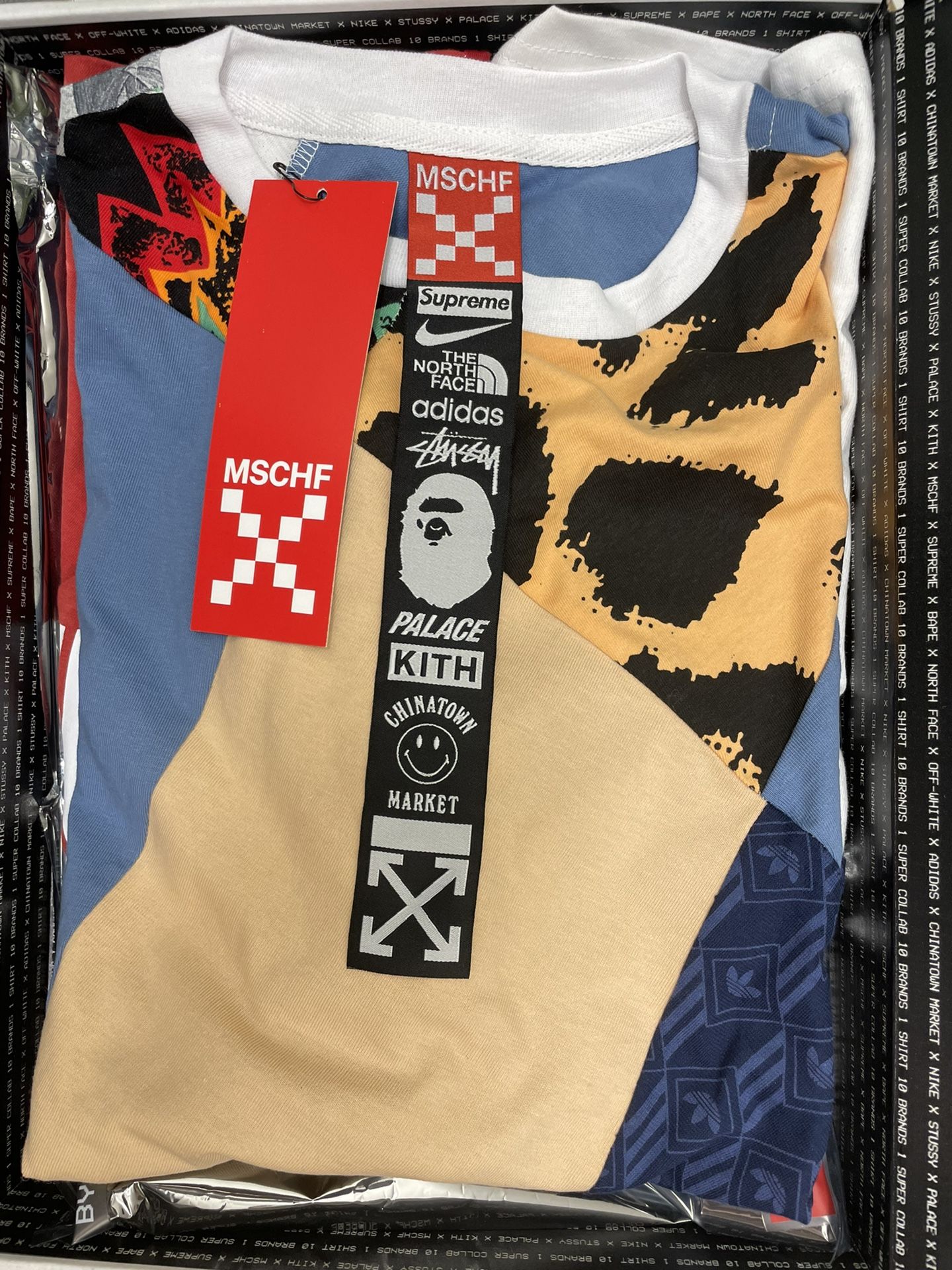 MSCHF X 10 Brands In 1 Shirt Size M/L