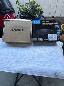 ANNKE surveillance video recorder with cameras