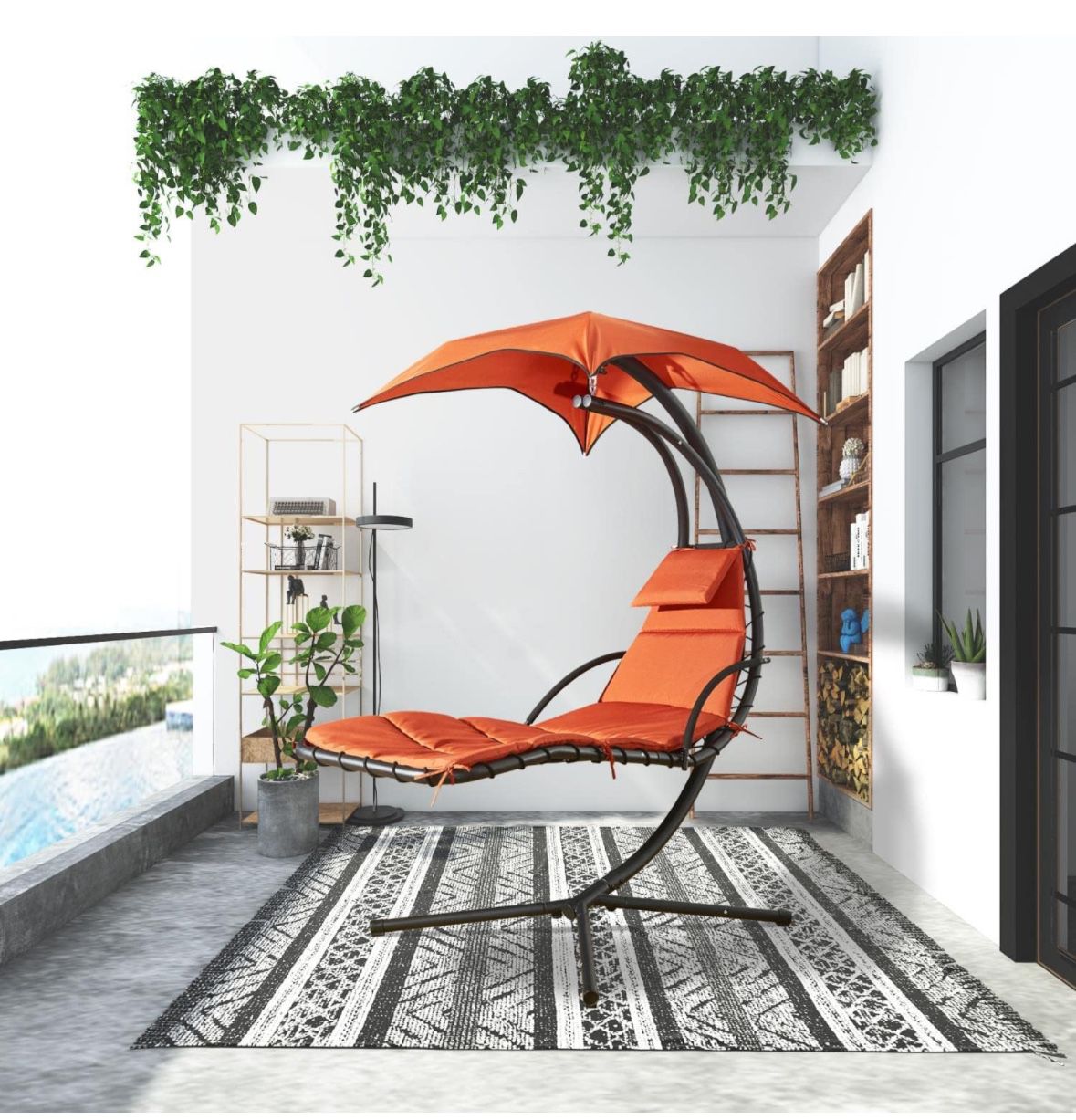 Hanging Chaise Lounge Chair