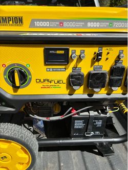 Champion 8000 generator