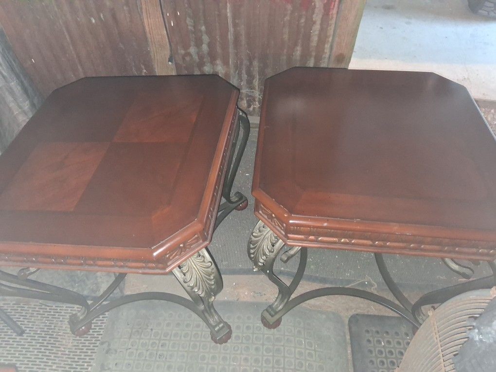 Coffee Table And 2 End Tables