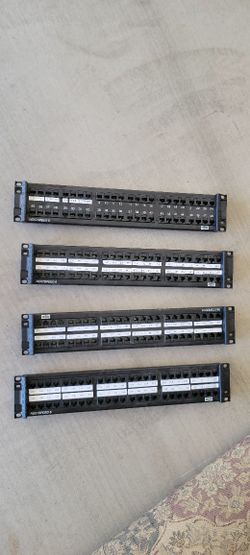 Hubbell P6E48U Patch Panels