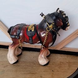 Vintage ceramic Clydesdale Shire Horse / Draught Horse Draft Horse | $25
