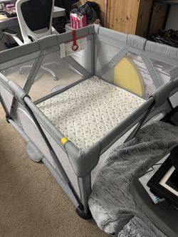 ANGELBLISS Baby Playpen, Foldable Playpen for Babies and Toddlers