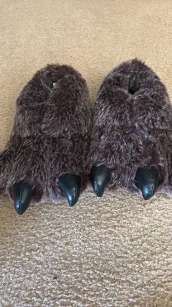 Monster slippers