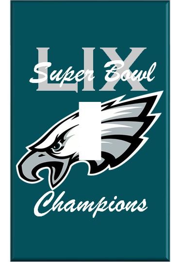 Eagles Light Switch Covers