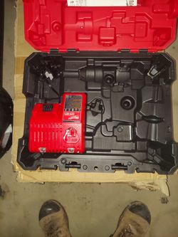 Milwaukee Drill Case and Charger