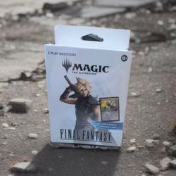 Magic The Gathering Final Fantasy Play Pack w/ 3 Packs & Promo SEALED NEW