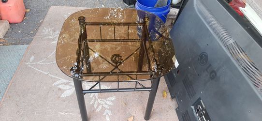 Glass table