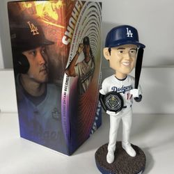 Shohei Ohtani Dodgers MVP Bobblehead! (4/2/2025)  New in the Box !