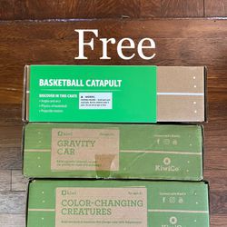 Free Used KiwiCo Kids Activity Boxes