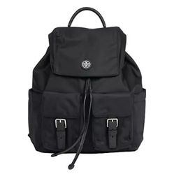 [Tory Burch] VIRGINIA FLAP BACKPACK 85061 001 Black 