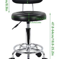 Swivel Chair In Color White 