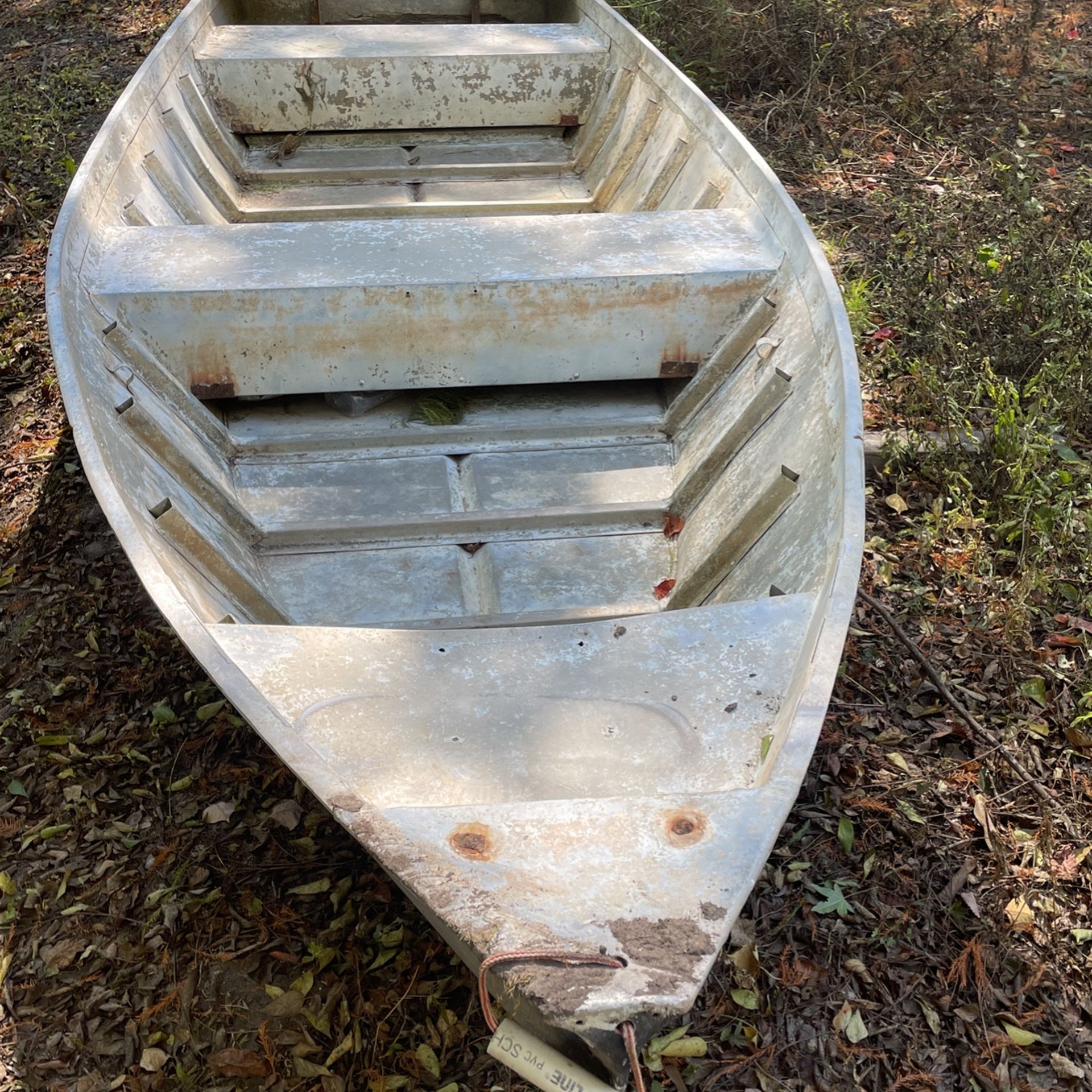 14 Ft Aluminum Flat Bottom Boat for Sale in Crosby, TX OfferUp