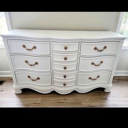 White Princess Dresser & Disney mirror