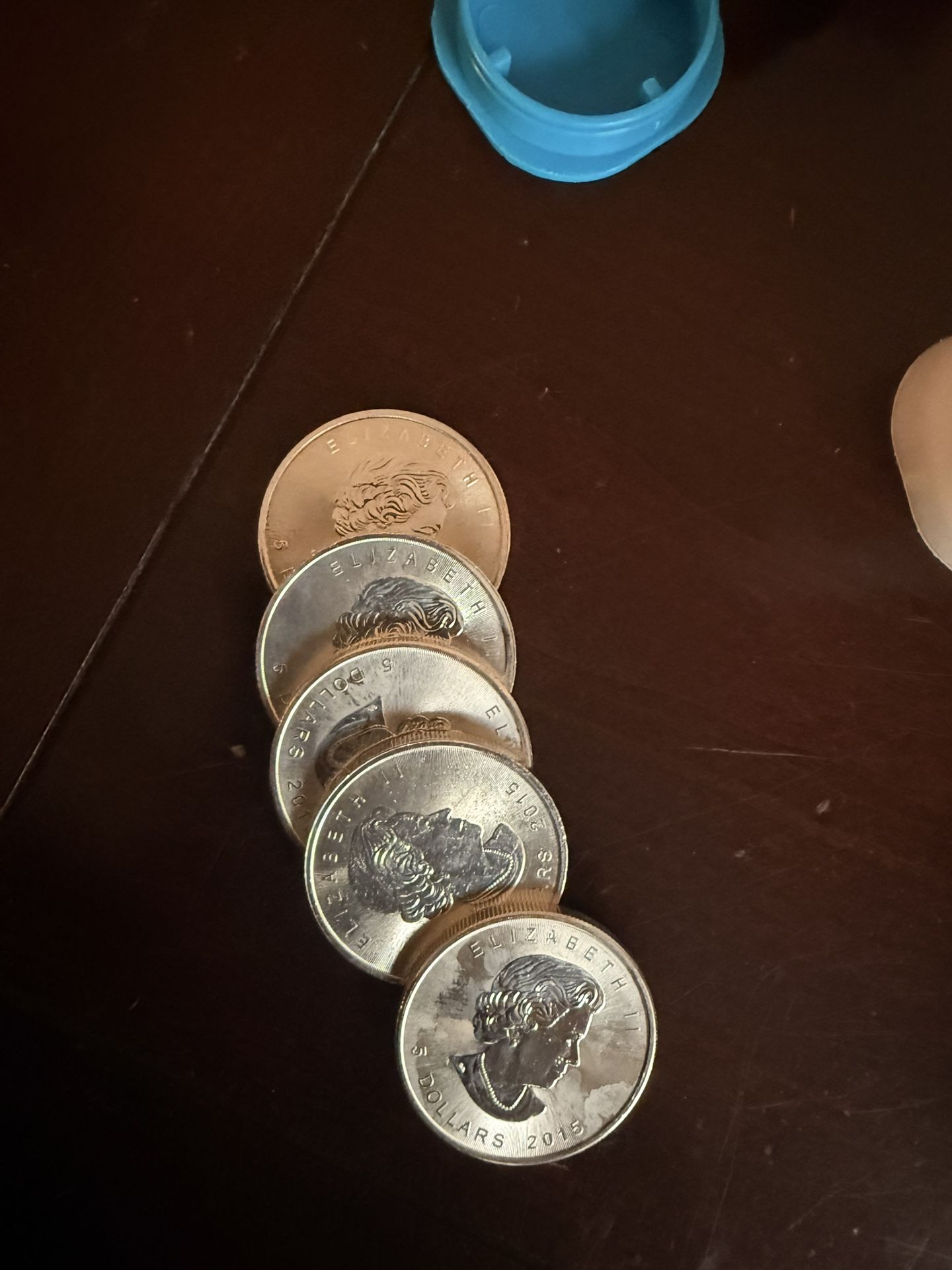 Canadian Maple Leaf Silver Rounds