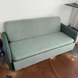 79” King 3-Seater Velvet Convertible Sleeper Sofa