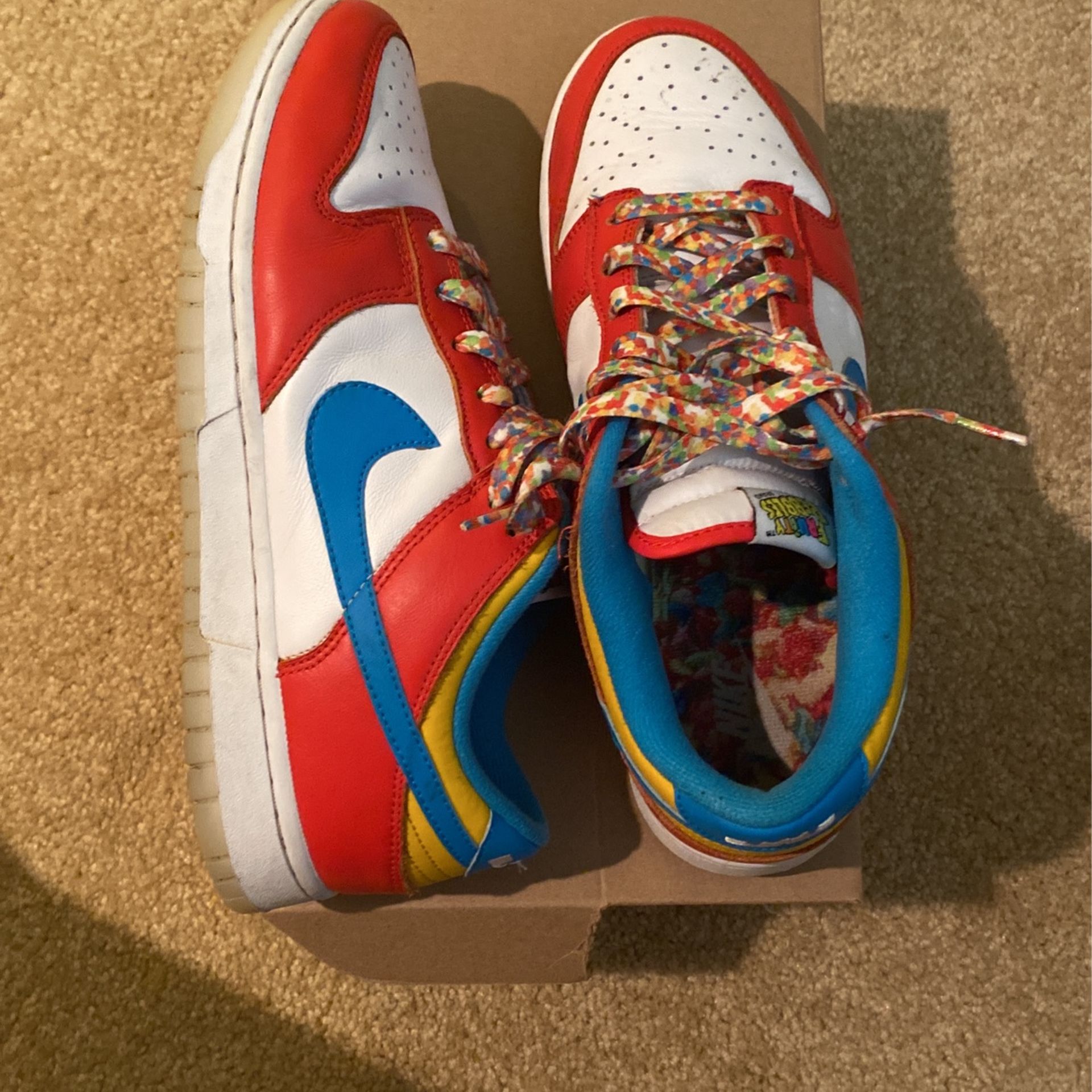 Fruity Pebble Dunk Low