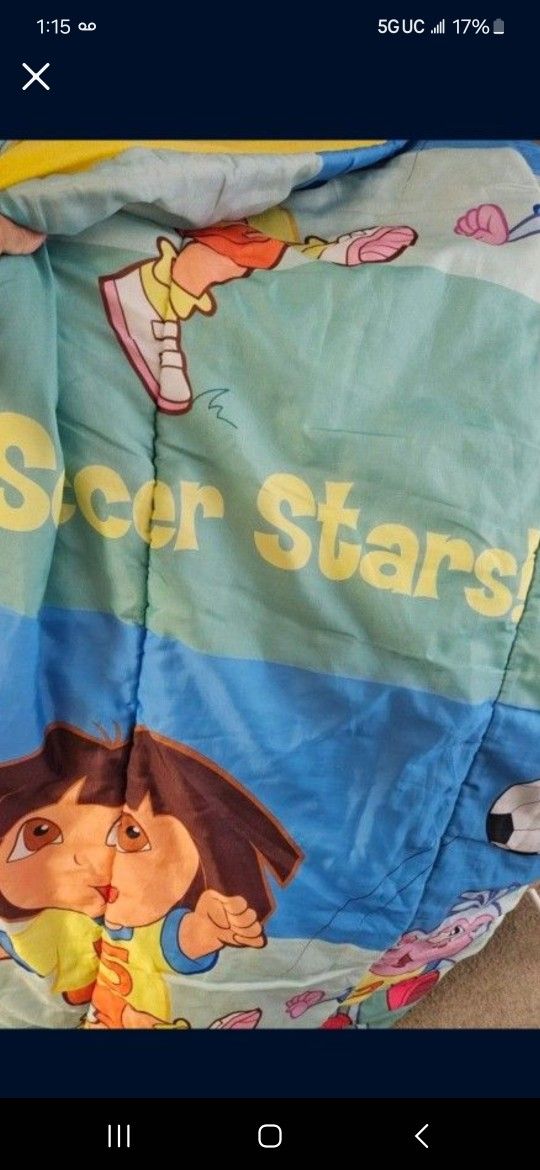 Dora. Sleeping Bag. Toddler And Child Size