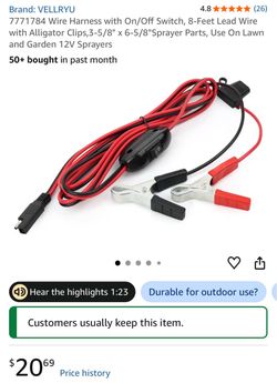 Wire Harness With On/Off Switch