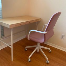 IKEA study Desk And chair 