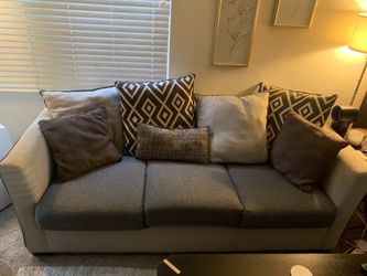 Light grey couch