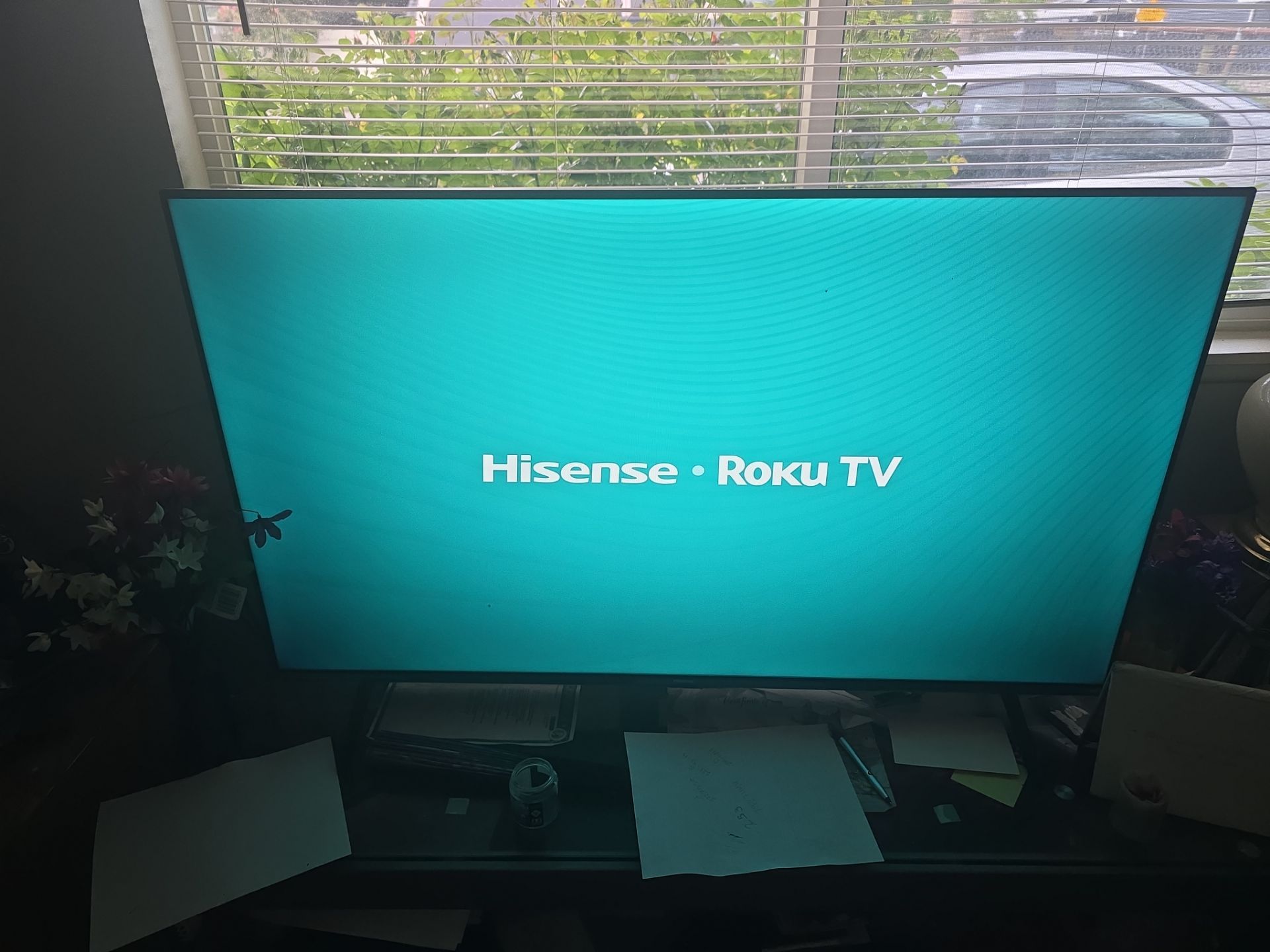 50" Hisense 4k Roku t.v
