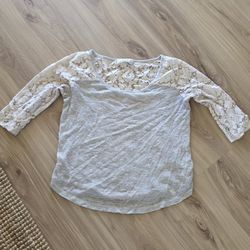 Abercrombie and Fitch  lace top