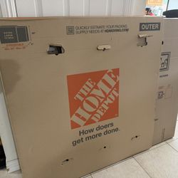 Home Depot Extra Large Box Flat Screen TV Television - For Moving Or Storage - $20 