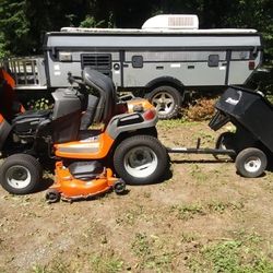 Riding Lawnmower Husqvarna 